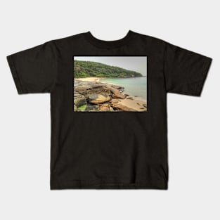 Beach & Rocks at La Perouse Kids T-Shirt